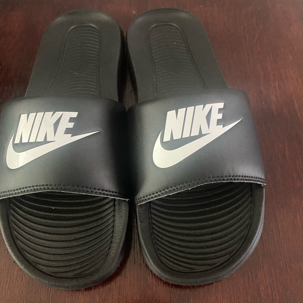 Nike Black Slide Sandals